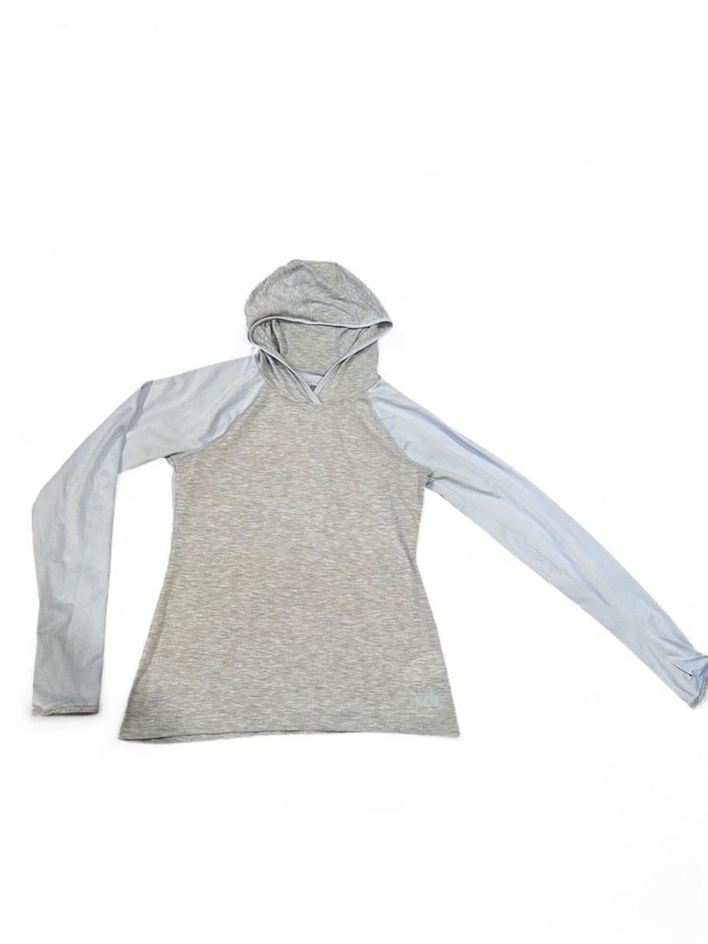 The North Face Reactor Hoodie Long Sleeve Blue/Gray